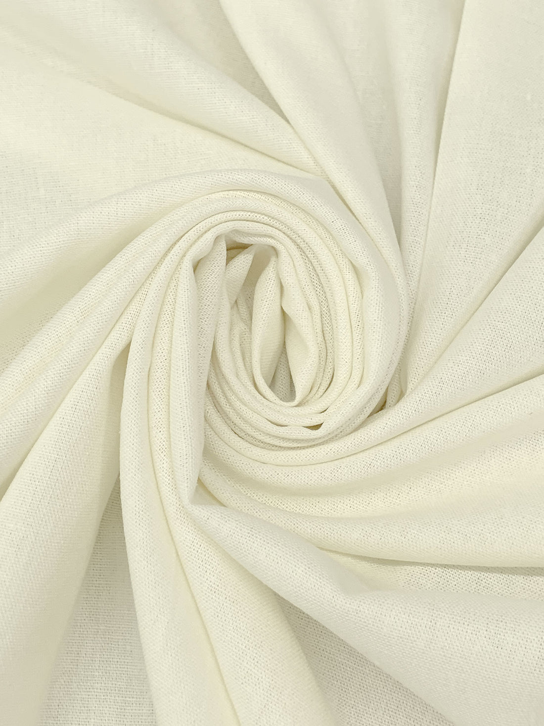 Antique Off-White Organic Linen/Rayon Shirt Weight Woven 54W