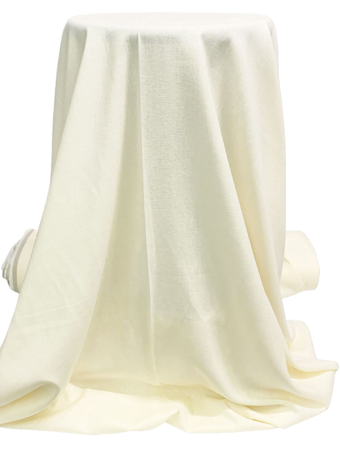 Antique Off-White Organic Linen/Rayon Shirt Weight Woven 54W