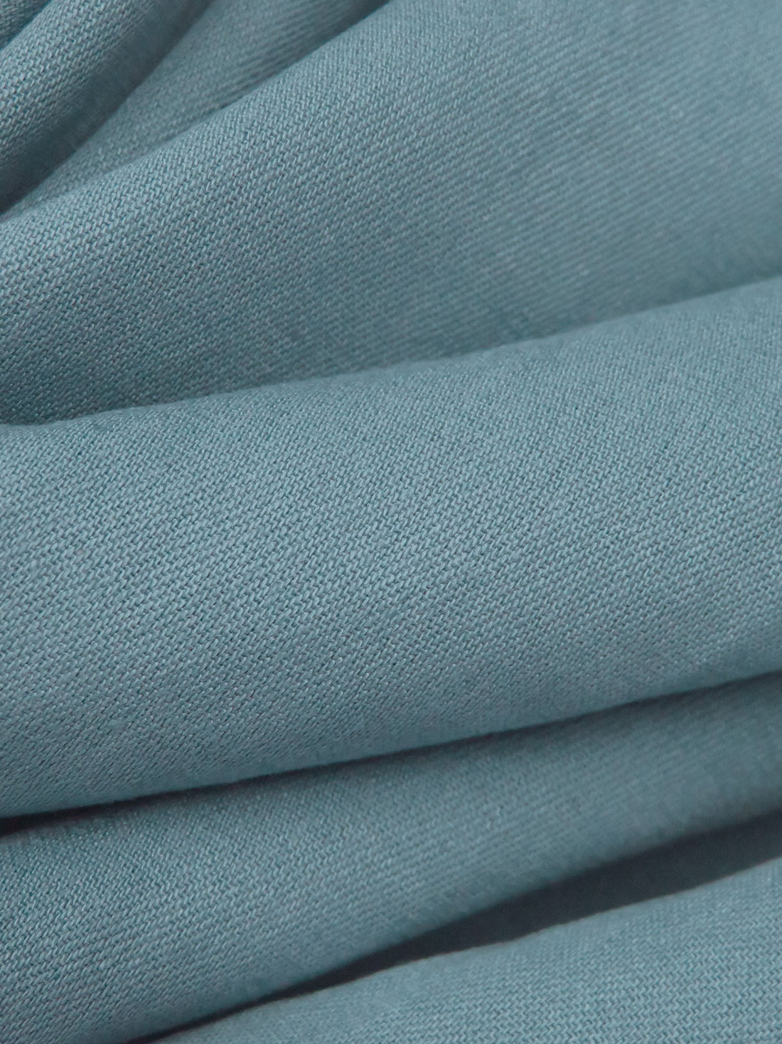 Dark Pewter Blue 100% Cotton Twill Bottom Weight Woven - NY Designer - 56W