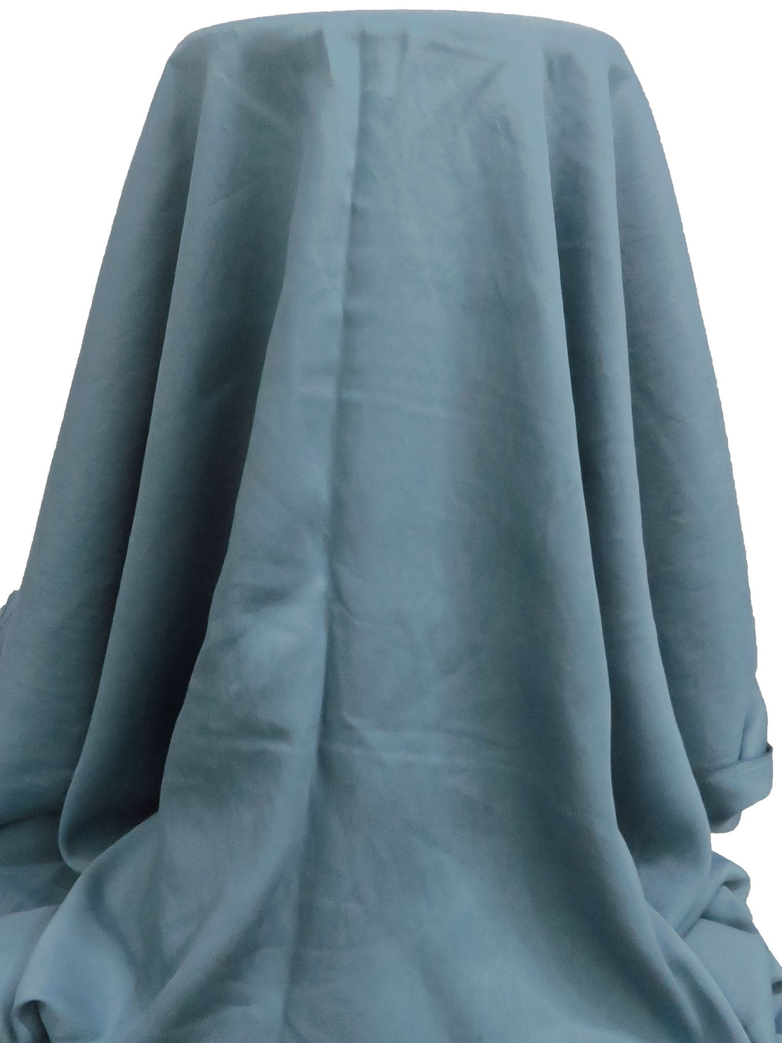 Dark Pewter Blue 100% Cotton Twill Bottom Weight Woven - NY Designer - 56W