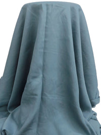 Dark Pewter Blue 100% Cotton Twill Bottom Weight Woven - NY Designer - 56W