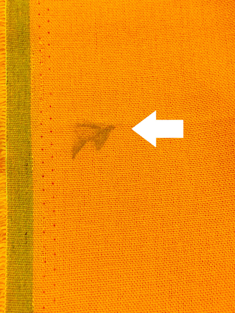 SOLD AS IS ONLY - Tangerine Organic Linen/Rayon Shirt Weight Woven 54W