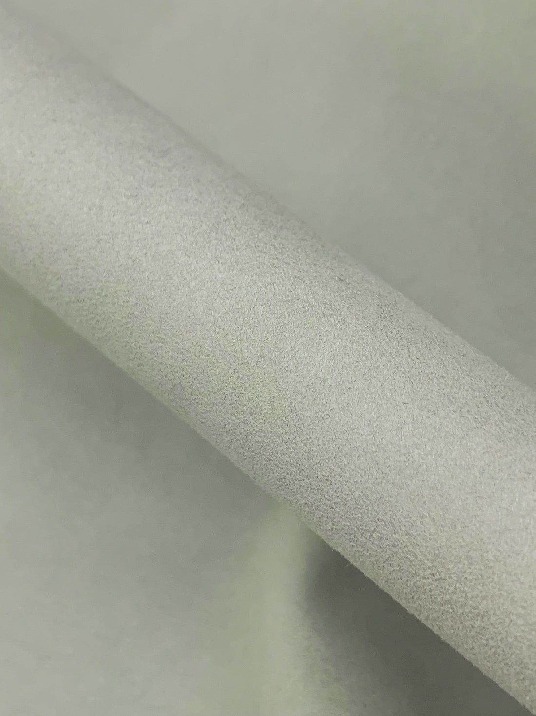 Ash Gray Polyester/Polyurethane Ultrasuede - NY Designer - 52W