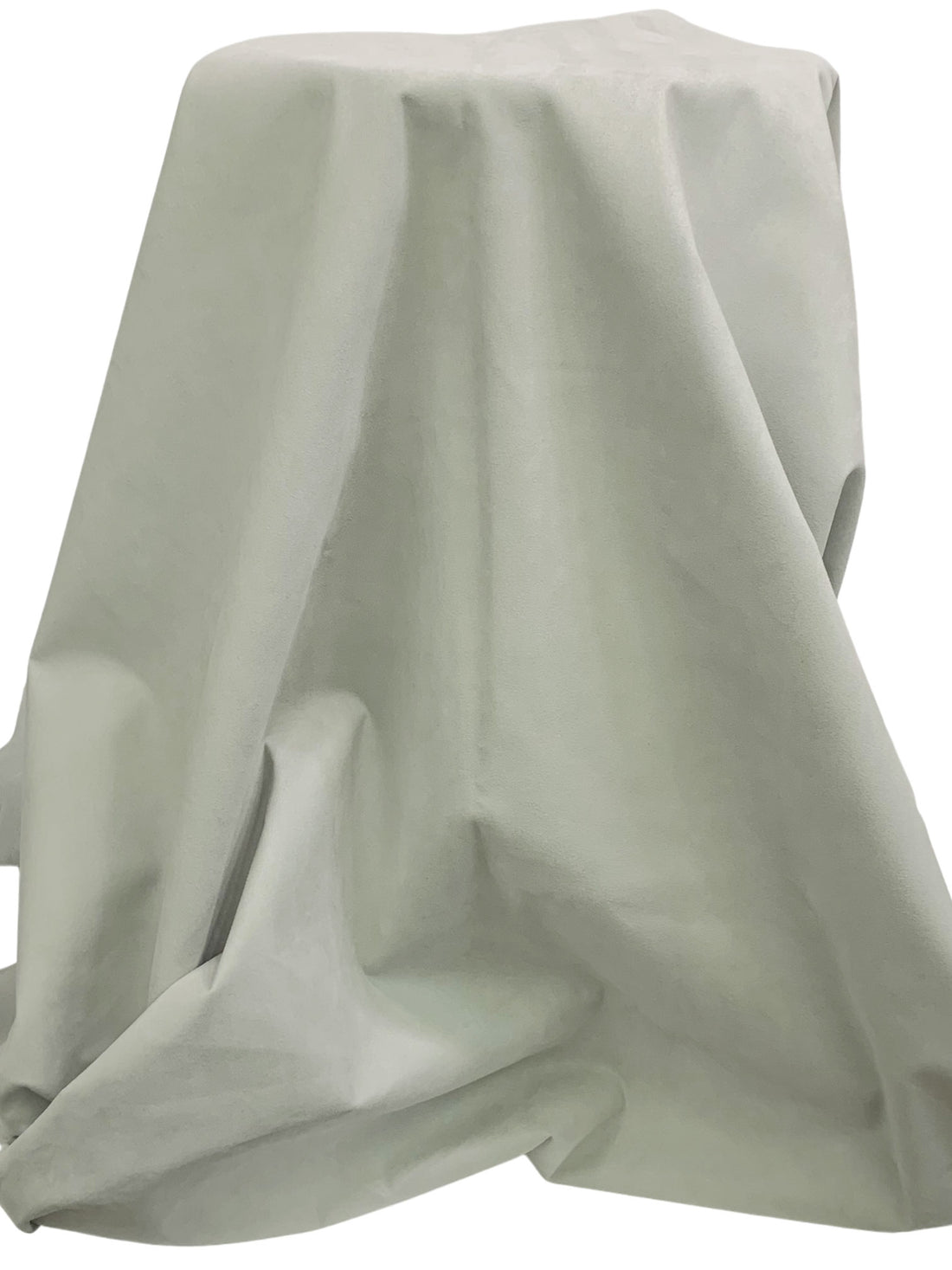 Ash Gray Polyester/Polyurethane Ultrasuede - NY Designer - 52W