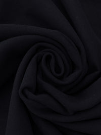 Muted Midnight Navy 100% Polyester Double Faced Coating - NY Designer - 58W