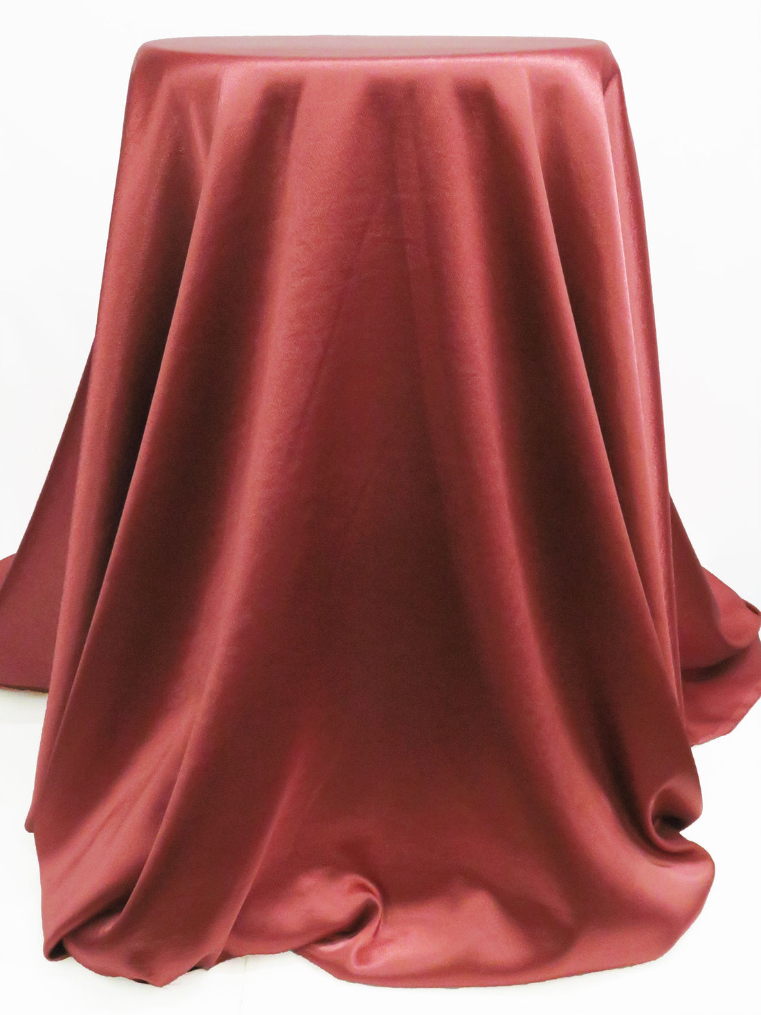 Japanese Carmine 100% Polyester Crepe-Back Satin 50W