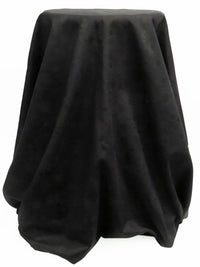 Charcoal Black 100% Cotton Bubble Lattice Open Weave Jacquard Woven 42W