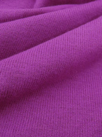 Dewberry Purple Polyester/Rayon/Lycra Brushed Sweater Knit 52W