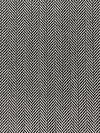 Black/White Wool/Polyester Herringbone Suiting - NY Designer - 58W