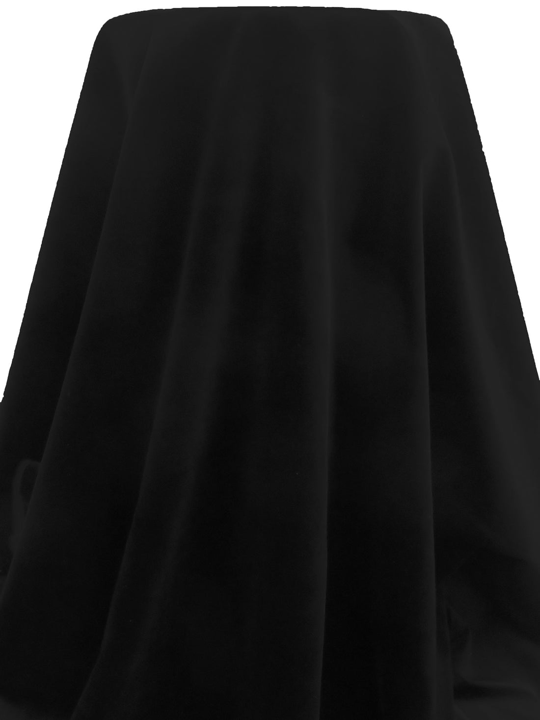 Black 100% Cotton Velveteen - NY Designer - 60W