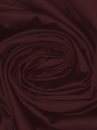 Midnight Burgundy Polyester/Lycra Stretch Satin - NY Designer - 55W