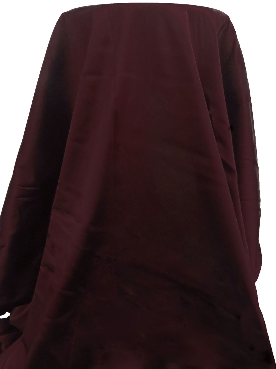 Midnight Burgundy Polyester/Lycra Stretch Satin - NY Designer - 55W