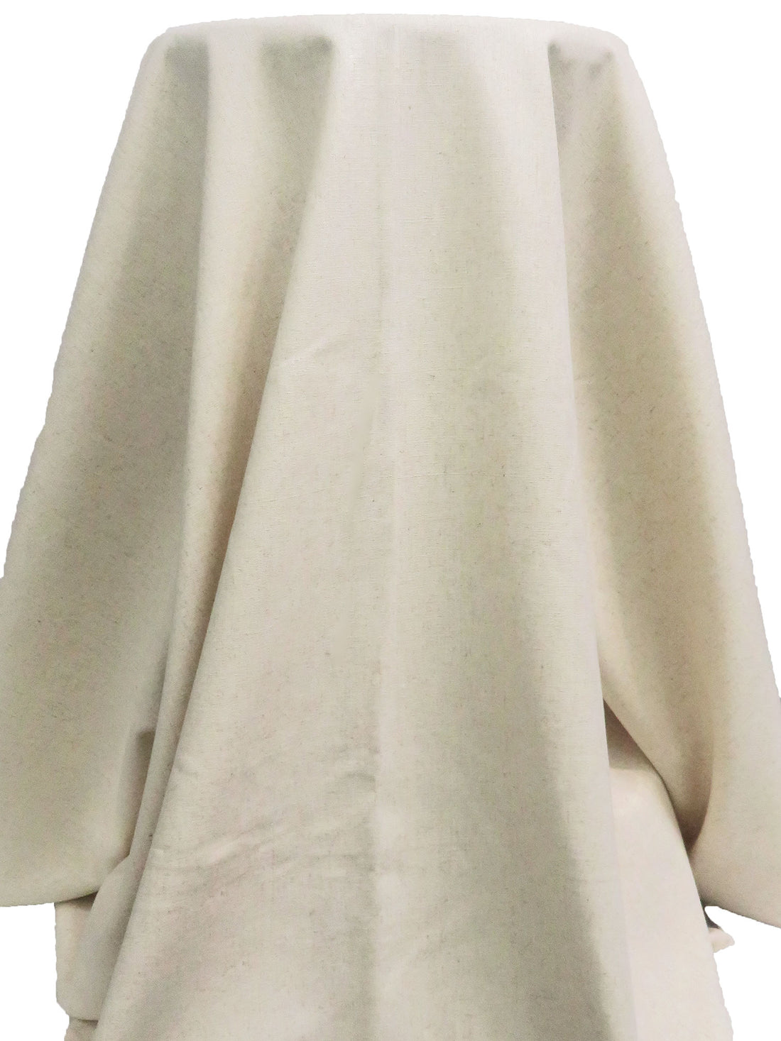 Light Sand Linen/Rayon Midweight Woven With Interfacing On Back - NY Designer - 54W
