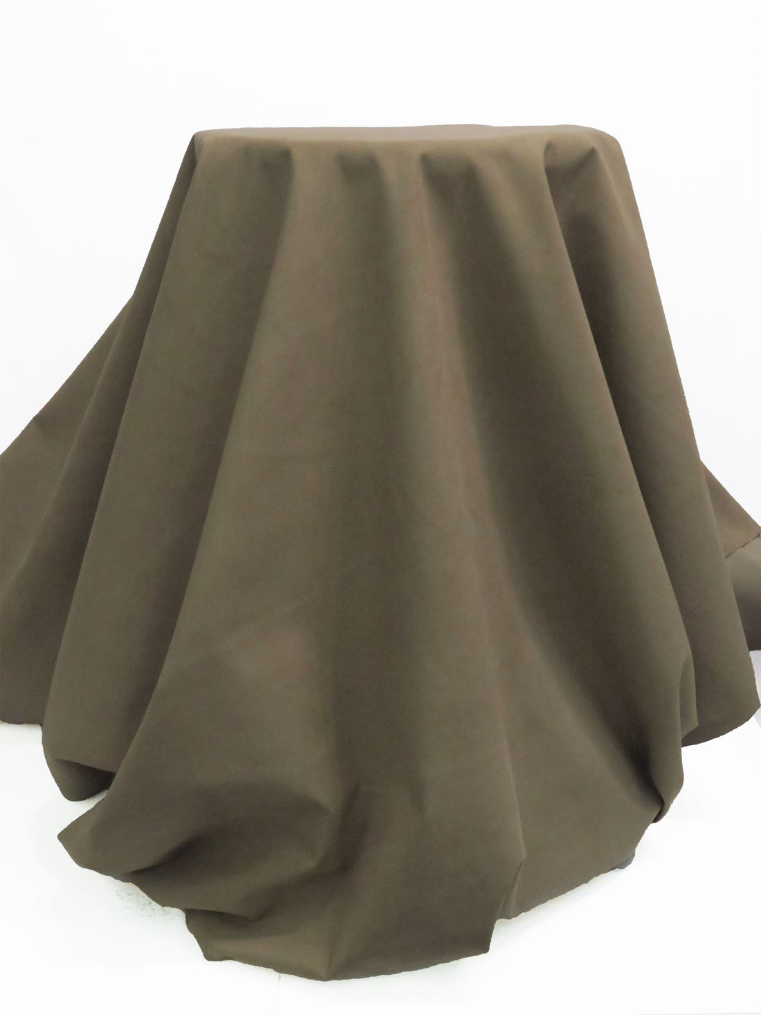 Mousy Brown Polyester/Polyurethane Ultrasuede - NY Designer - 53W