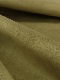 Golden Olive Polyester/Polyurethane Ultrasuede - NY Designer - 46W