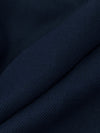 Dark Lapis Blue 100% Linen Herringbone Mid-Weight Woven 62W