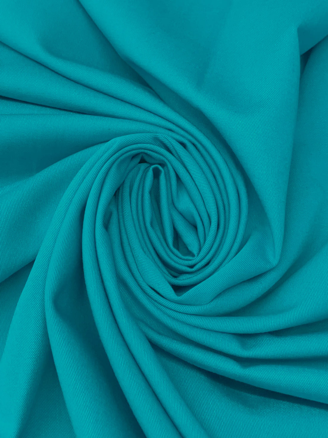 Vivid Caribbean Blue 100% Tencel Twill - NY Designer - 61W