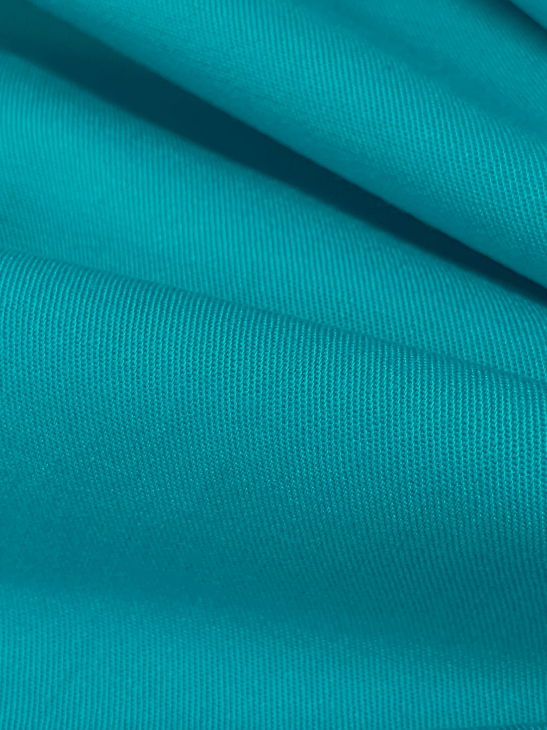 Vivid Caribbean Blue 100% Tencel Twill - NY Designer - 61W