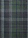 Evergreen/Muted Black/Dark Sapphire/Multi 100% Linen Yarn-Dyed Plaid Design Shirt-Weight Woven 58W