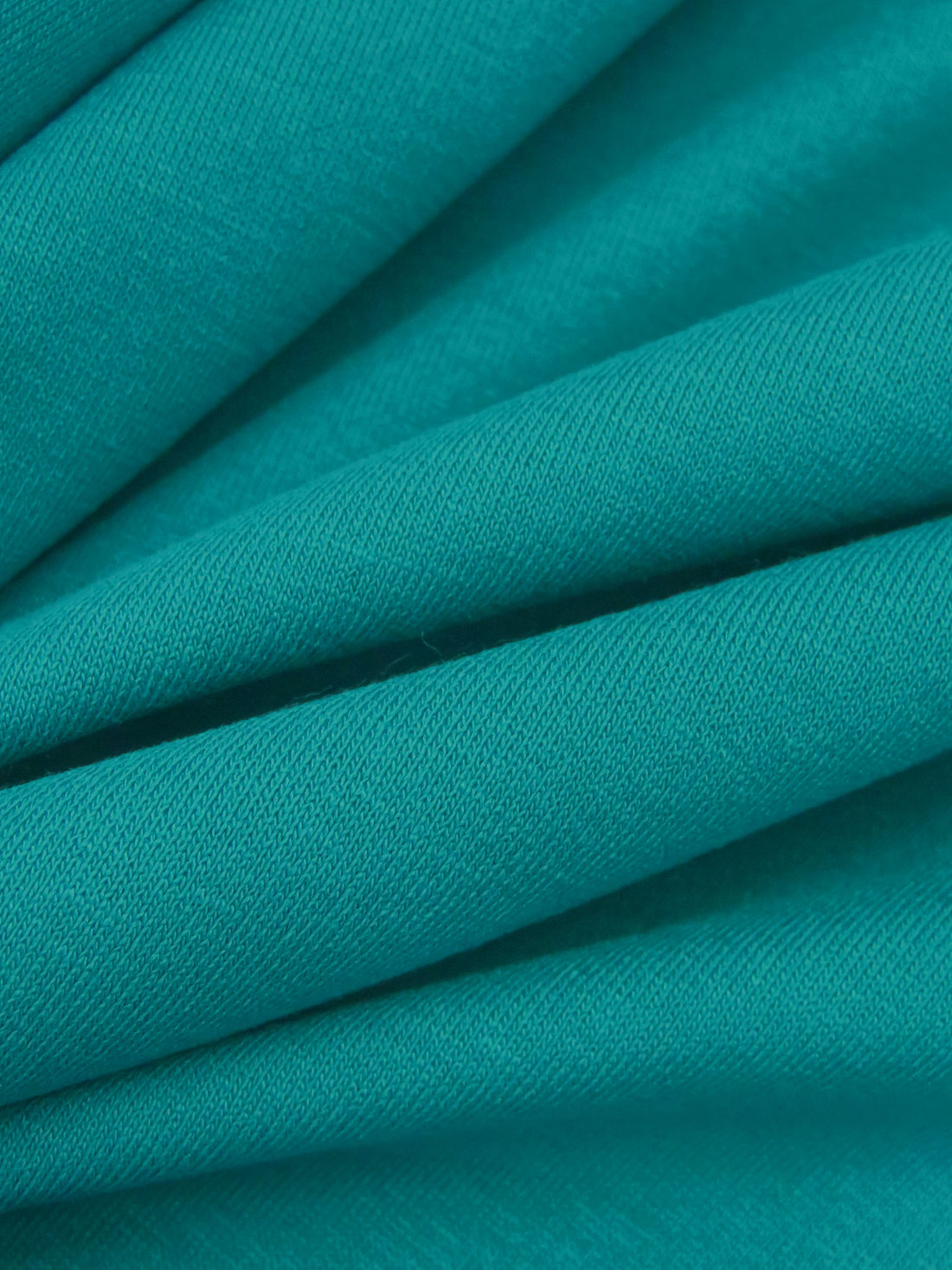 Dark Cyan Rayon/Lycra Jersey Knit 60W