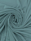 Slate Blue Nylon/Tencel/Lycra Lux Lightweight Ponte Knit 60W - Norma Kamali - 56W