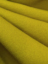 Mustard Yellow Polyester/Nylon/Spandex Stretch Sweatshirt Fleece Knit - Polartec - 54W