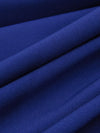 Deep Ultramarine Blue Polyester/Lycra ITY Knit - Made In Korea - 58W