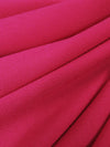 Dark Fruit Punch Pink Polyester/Lycra ITY Knit - Made In Korea - 58W