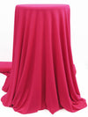 Dark Fruit Punch Pink Polyester/Lycra ITY Knit - Made In Korea - 58W