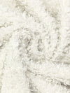 Soft Eggshell/Mauve Pink 100% Polyester Curly Faux Fur - Norma Kamali - 59W