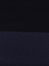 Midnight Navy Polyester/Lycra Stretch Satin - Famous Dress Designer - 44W