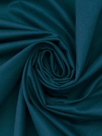 Muted Teal Blue 100% Cotton Twill Bottom Weight Woven - NY Designer - 57W