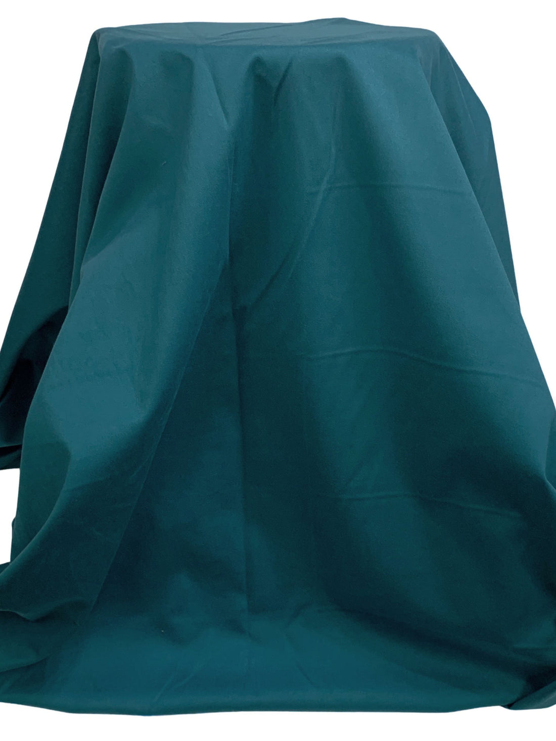 Muted Teal Blue 100% Cotton Twill Bottom Weight Woven - NY Designer - 57W