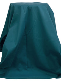 Muted Teal Blue 100% Cotton Twill Bottom Weight Woven - NY Designer - 57W
