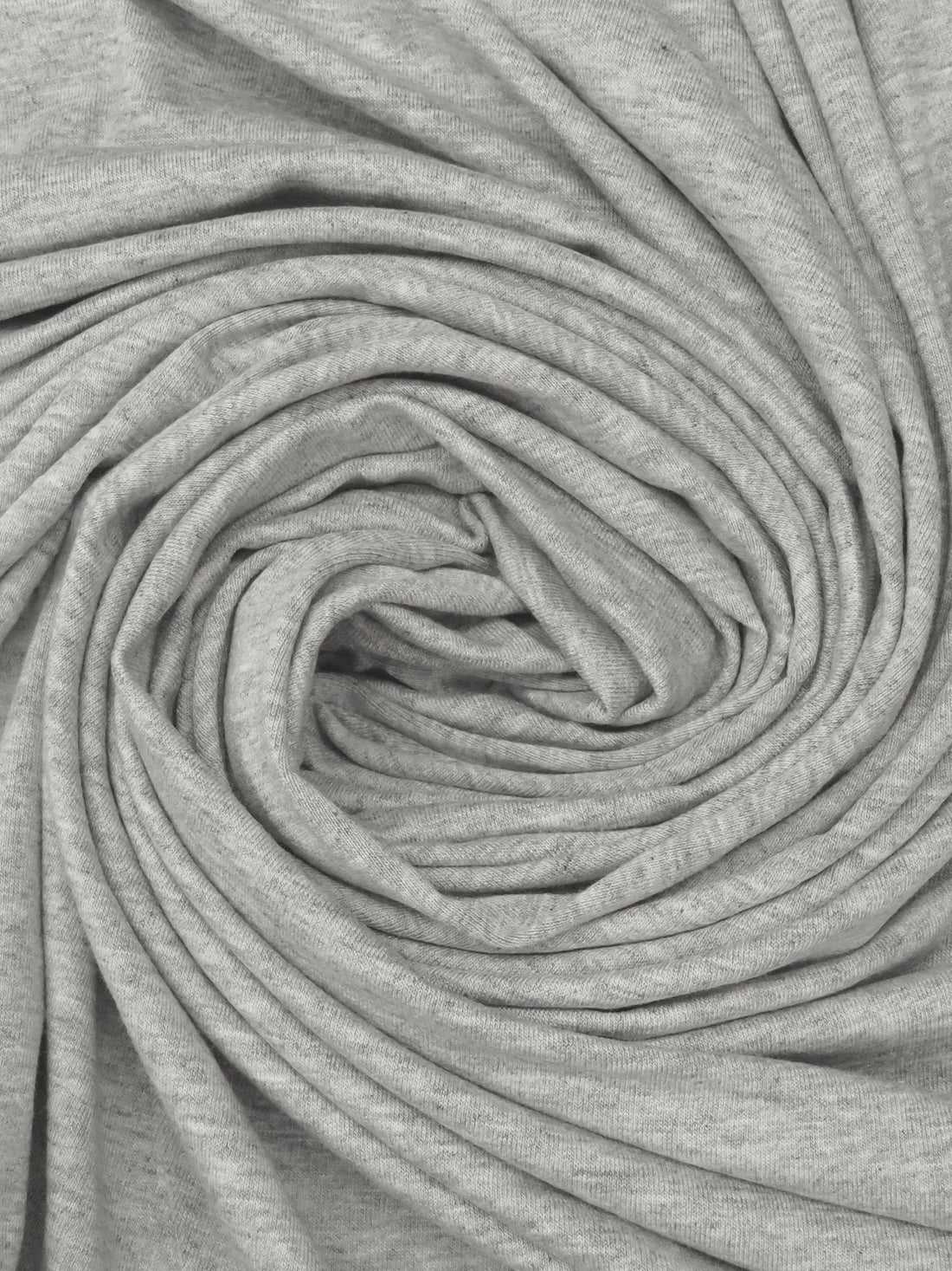 Grey Cloud Rayon/Lycra Heathered Jersey Knit 62W
