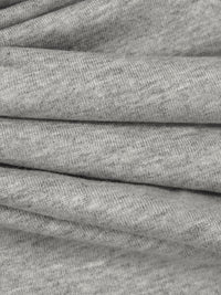 Grey Cloud Rayon/Lycra Heathered Jersey Knit 62W