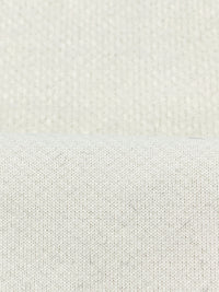 Off-White Polyester/Nylon Furry Sweater Knit - Norma Kamali - 58W
