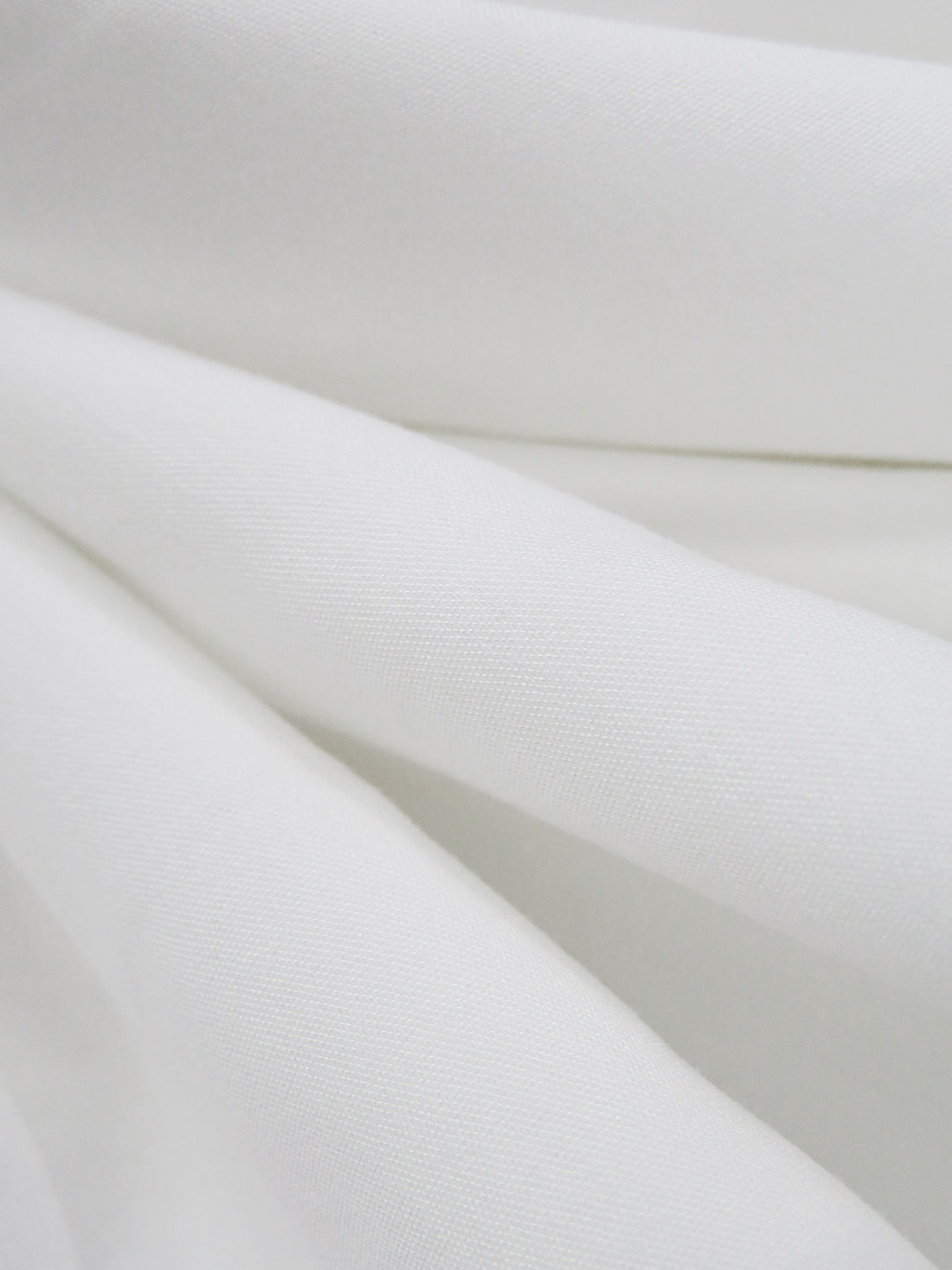 Daisy White Modal/Polyester/Lycra Stretch Shirting - Norma Kamali - 56W