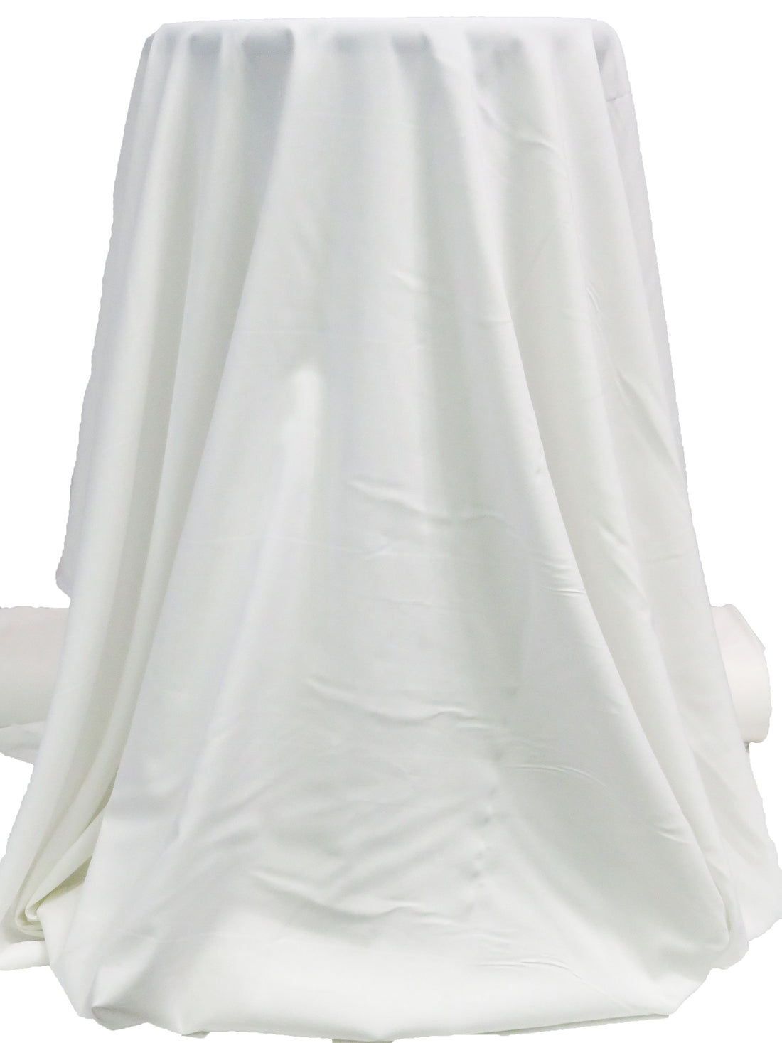 Daisy White Modal/Polyester/Lycra Stretch Shirting - Norma Kamali - 56W