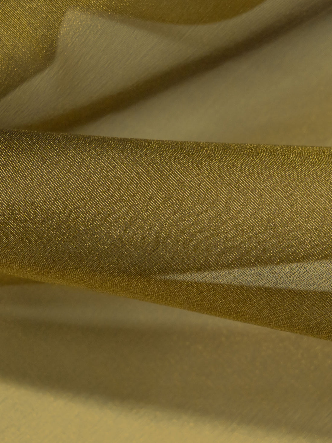 Gold/Black Nylon/Metallic Organza 43W