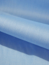 Sky Blue 100% Cotton Fine Twill Shirting 56W