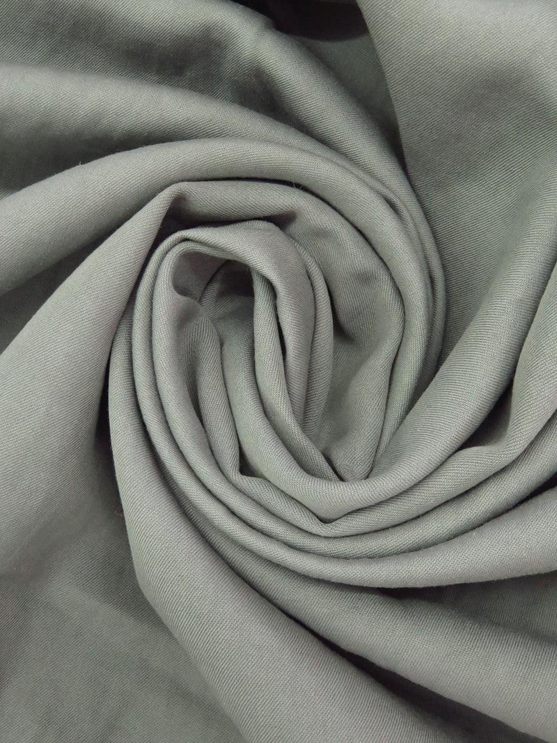 Middle Gray 100% Cotton Twill Bottom Weight Woven 64W