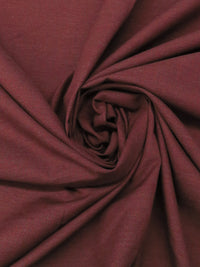 Crimson/Black/Dark Iron Gray 100% Cotton Heathered Novelty Weave Shirting - Imported From Japan - 46W