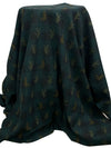 Deep Jungle Green/Black/Olive Drab 100% Cotton Bigfoot Plaid Print Flannel 54W