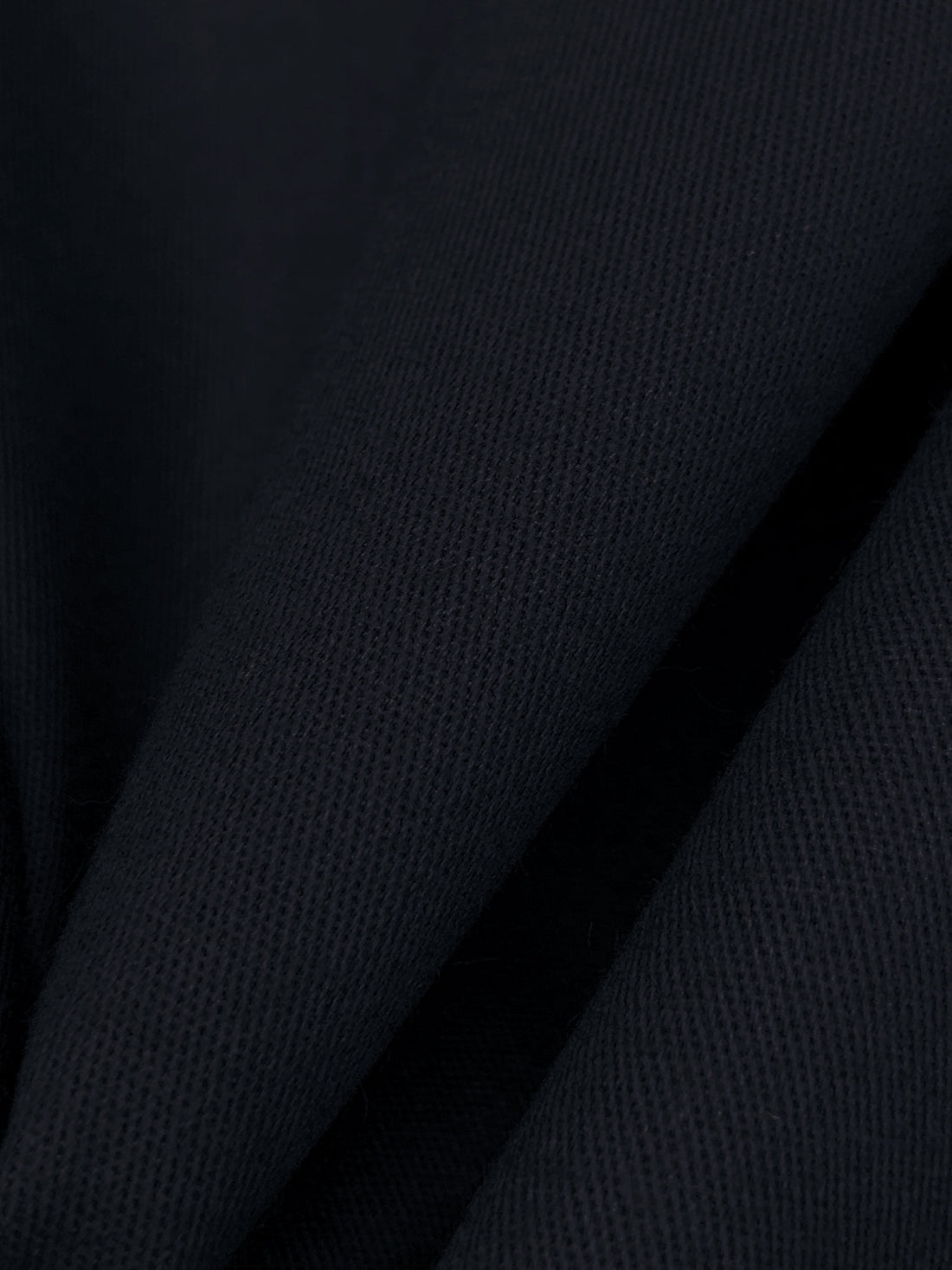 Muted Midnight Navy Cotton/Lycra Stretch Twill Bottom Weight Woven 54W
