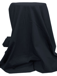 Muted Midnight Navy Cotton/Lycra Stretch Twill Bottom Weight Woven 54W