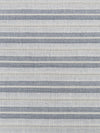 Muted Navy/White/Pale Taupe Cotton/Nylon/Spandex Yarn-Dyed Horizontal Stripe Stretch Bengaline Suiting - NY Designer - 64W