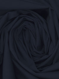 Muted Midnight Blue 100% Cotton Poplin - NY Designer - 60W
