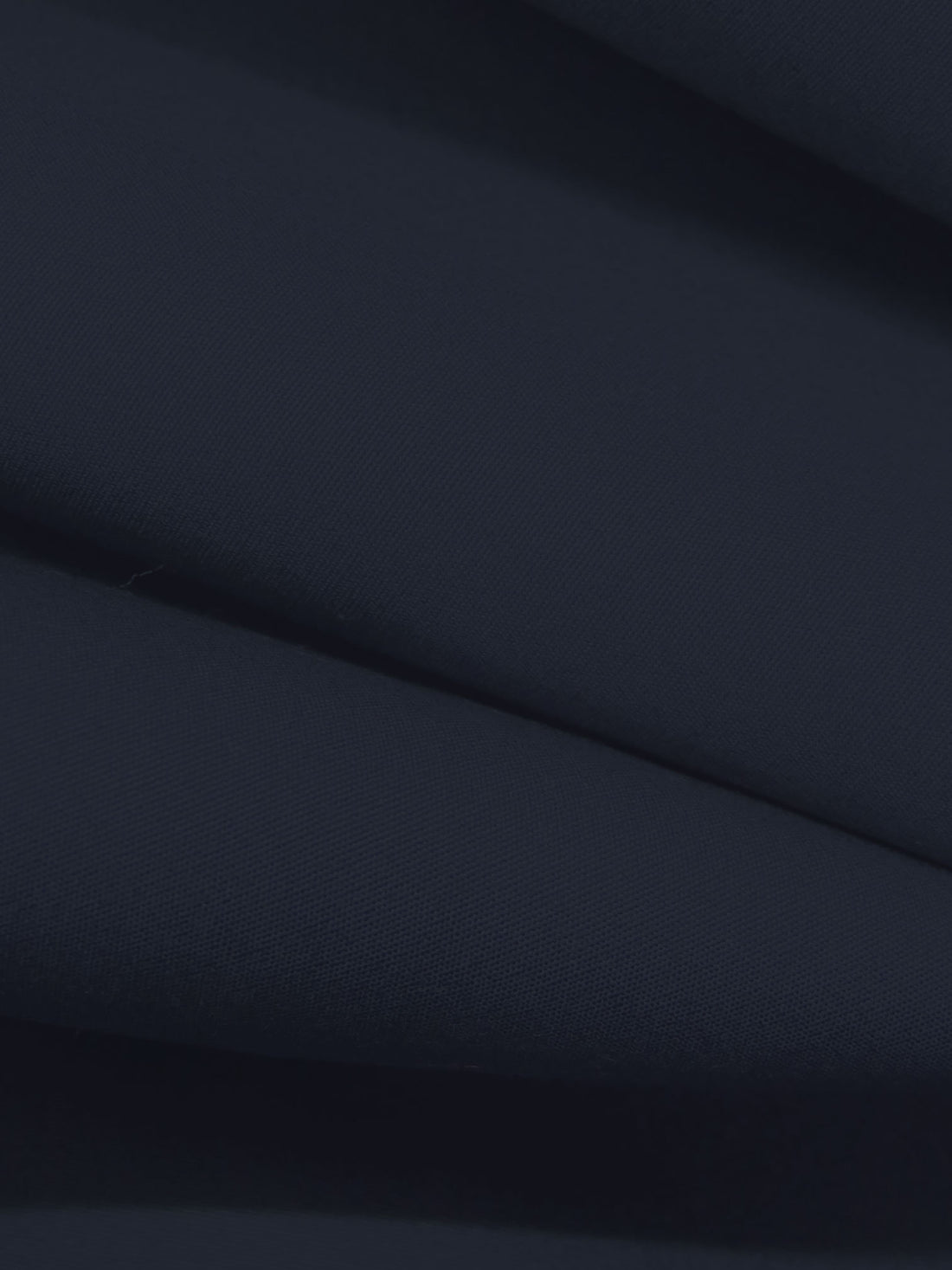 Muted Midnight Blue 100% Cotton Poplin - NY Designer - 60W