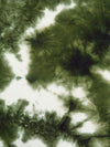 Deep Forest Green/White Polyester/Rayon/Lycra Tie-Dye Print French Terry Knit 60W